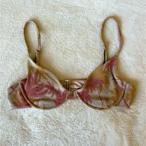 Beach Riot Sparkly Bikini Top